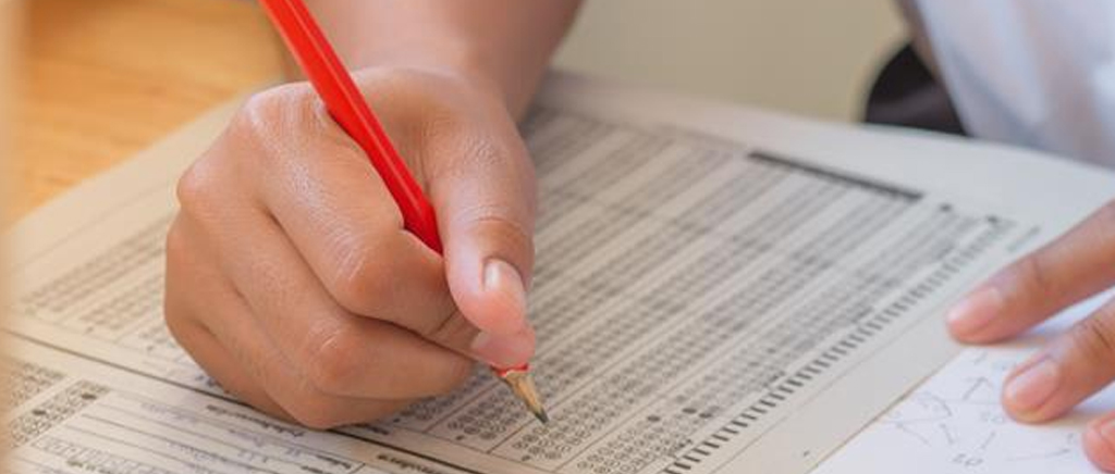 Identify the pattern of the exam