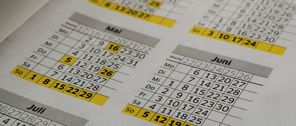 make a proper timetable